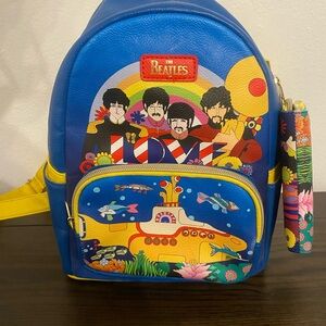Funko Beatles Yellow Submarine Backpack and Wallet